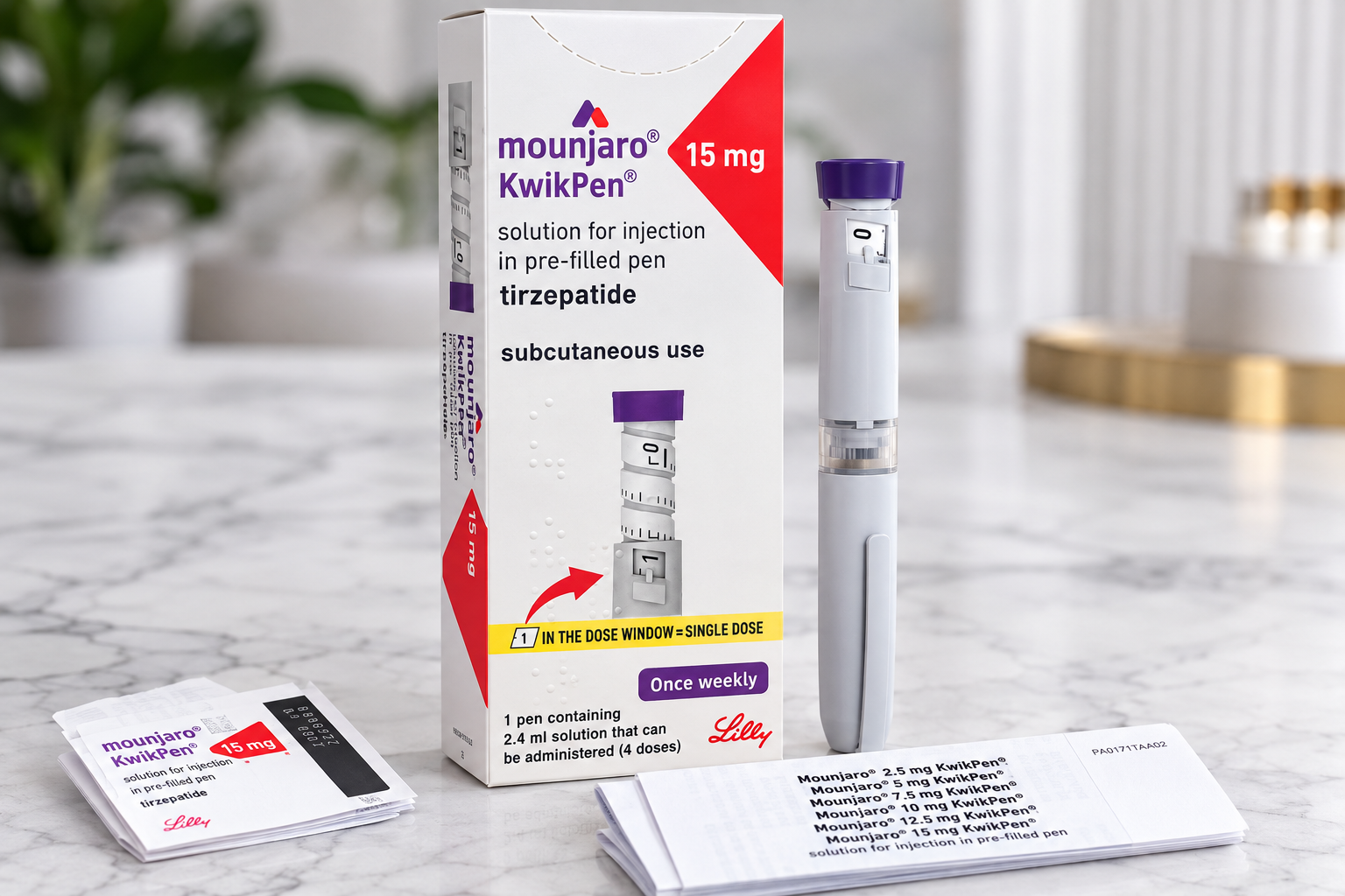 Mounjaro KwikPen 15mg